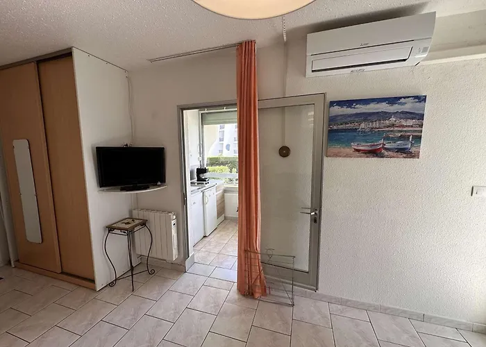 דירה 2p/4 Pers Avec Piscine, Tennis, Parking, A 50m De La - Fr-1-731-78 לה-גרו-דו-רואה